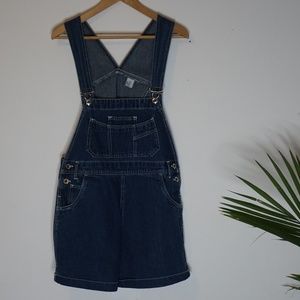 Vintage Short Denim Overalls